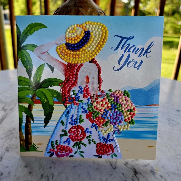 Beach Girl Thank You Card [2 Available] - Picture 3 of 7